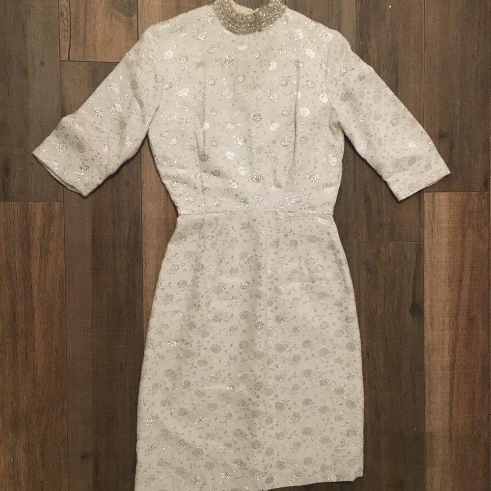 Vintage White Holiday Dress